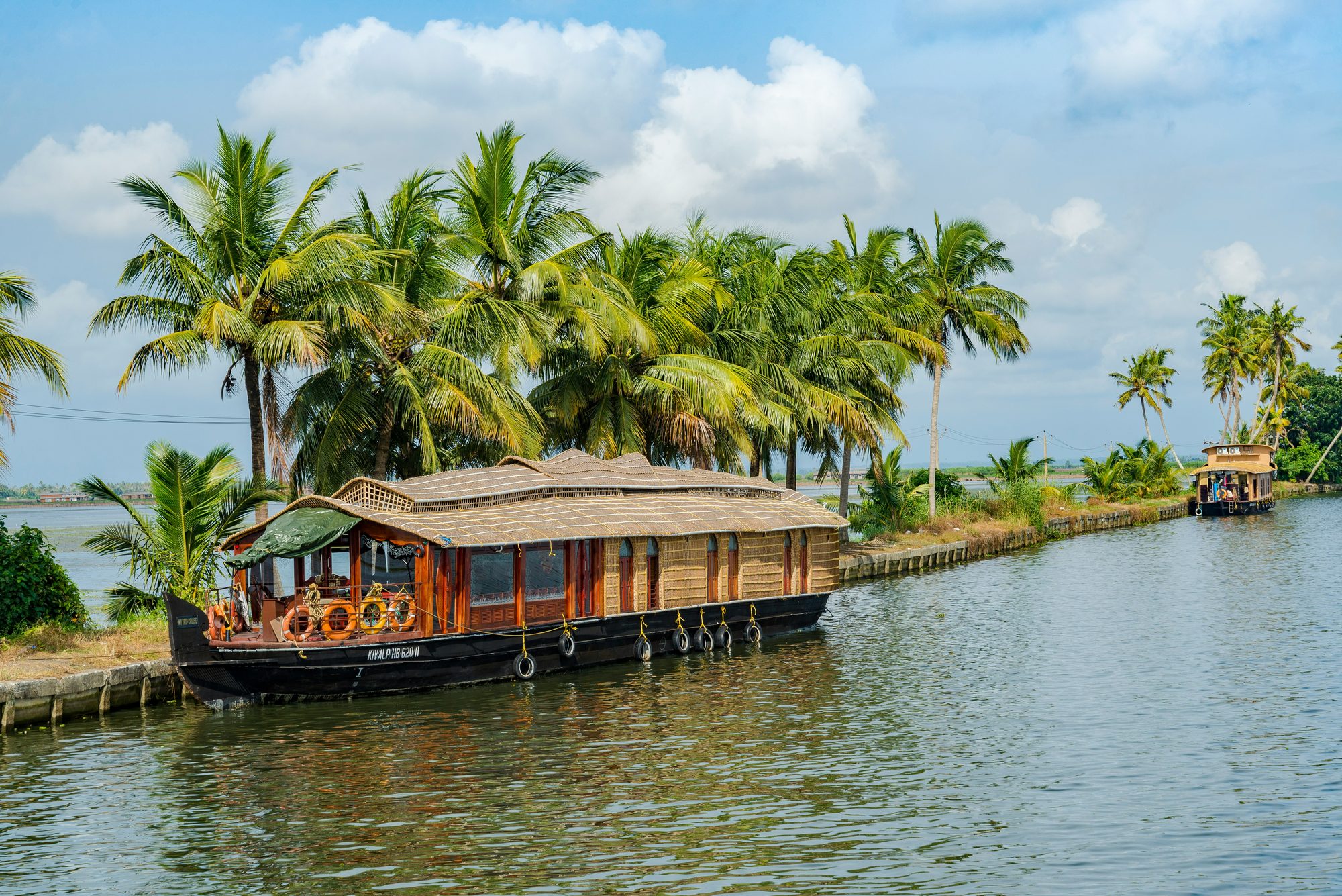 Paisaje del sur de la India y Kerala