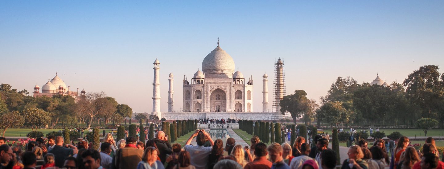 El Taj Mahal y los monumentos mogoles de Agra, India