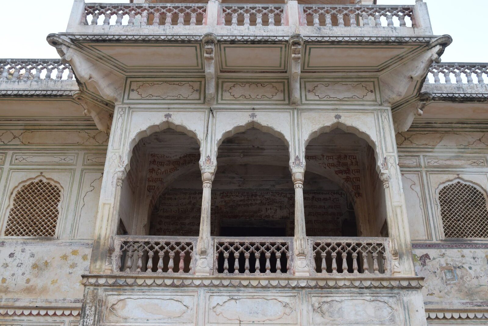 El Fuerte Amber de Jaipur, la ciudad rosa de Rajastán, India