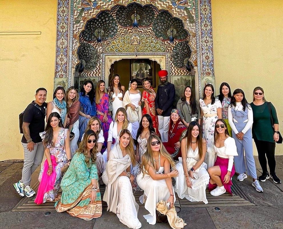 El Taj Mahal en Agra, ícono del Triángulo de Oro de la India
