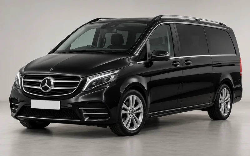 Mercedes-Benz Clase V — transporte privado con chofer en la India