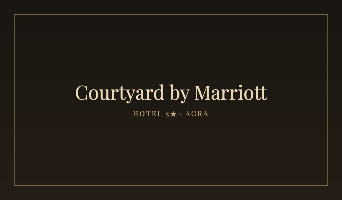 Courtyard by Marriott Agra — Hotel 5★ estándar · Agra