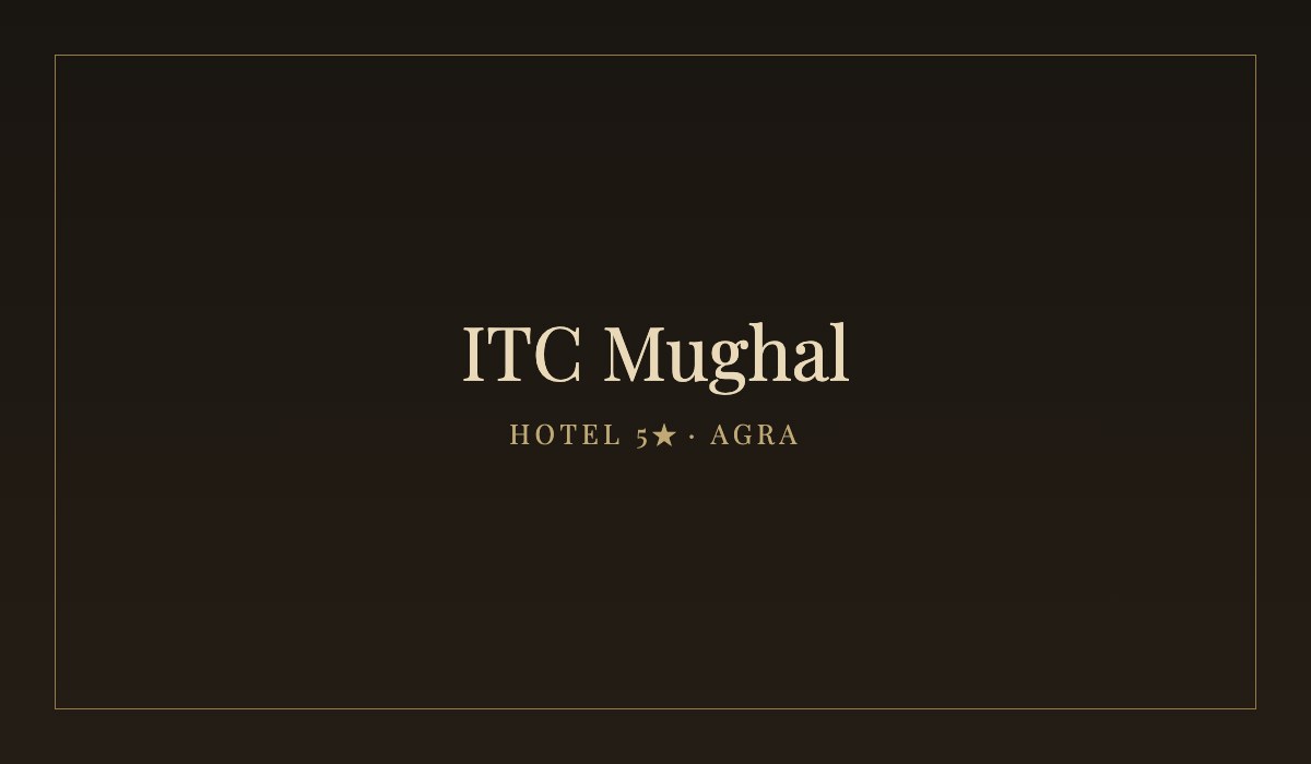 ITC Mughal — Hotel 5★ estándar · Agra