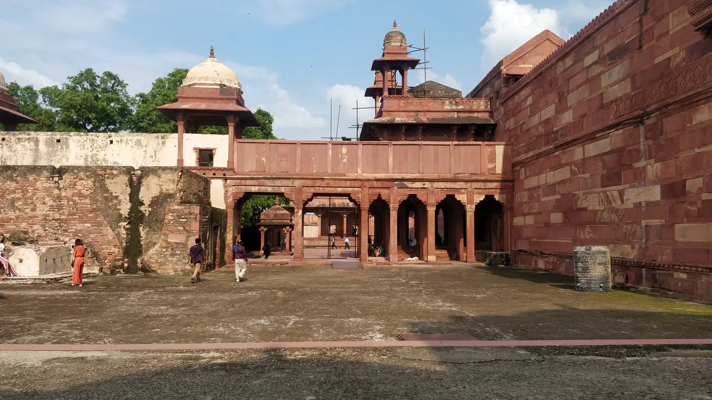 Patio de Fatehpur Sikri