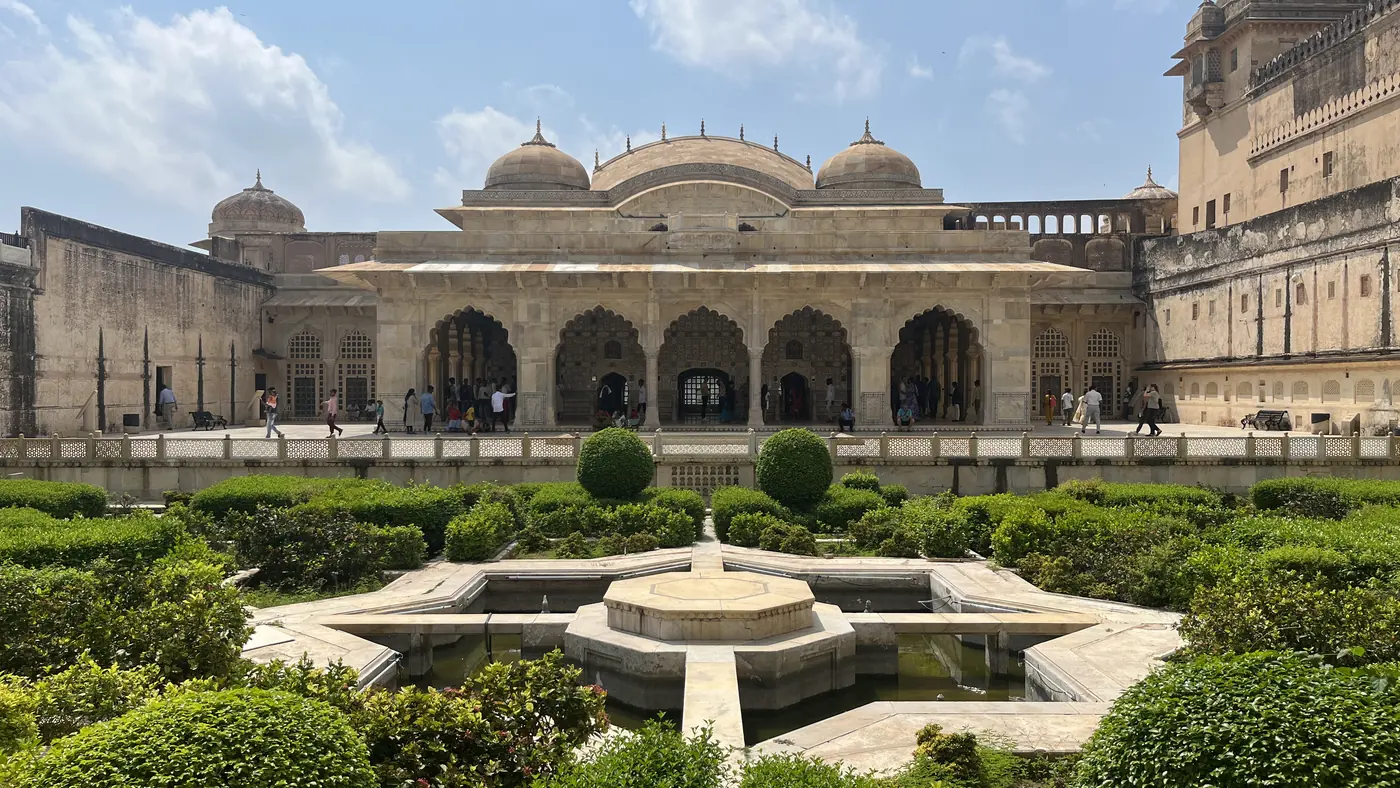 Jardín del Fuerte Amber, Jaipur