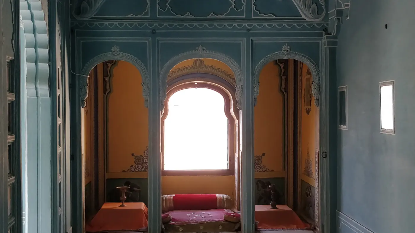 Ventana del City Palace, Udaipur