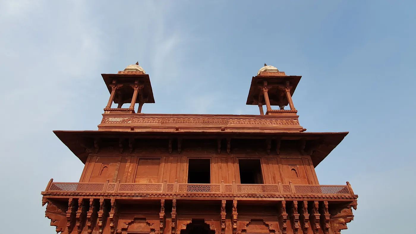 Pabellón de Fatehpur Sikri, la ciudad abandonada