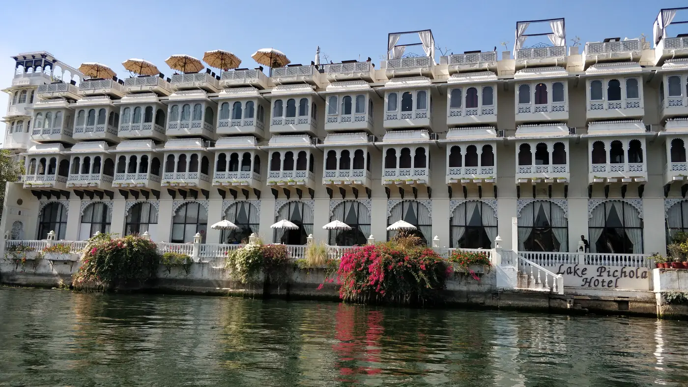 Palacio a orillas del lago Pichola, Udaipur